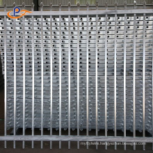 Cheap Grill Design Model Steel Fence Wrought Iron Fence for Sale